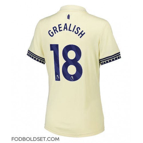 Everton Jack Grealish #18 Udebanetrøje Dame 2025-26 Kortærmet